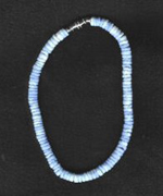 Bracelet: Sky blue puka shell