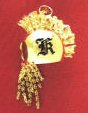 PENDANT: 14K Gold Hawaiian Ikaika War Helmet