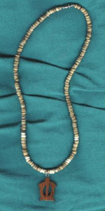Honu (sea turtle) pendant & coconut shell necklace