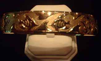 BANGLE BRACELET: Angel Fish Design