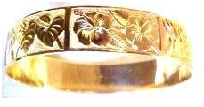 BANGLE BRACELET: Spring Blossom Design