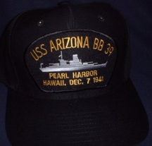 USS Arizona BB39 Pearl Harbor Dec. 7, 1941