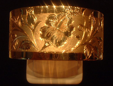 Hawaiian Heirloom 14K Gold Custom Made Rings Bracelets Pendants