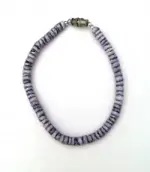 Bracelet: Blue Puka Shell - Product Image