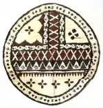 Mat: Fijian Round Design # 14 - Product Image