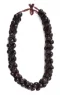 Kukui Nut: Brown Triple Strand Lei
