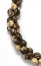 Kukui Nut: Tiger Triple Strand Lei 