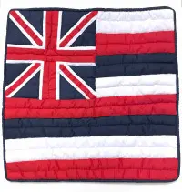 Pillow Covering: Hawaiian State Flag - Product Image