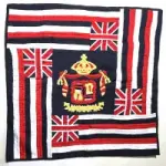 Wall Hanging: Hawaiian Crest with Flags - Product Image