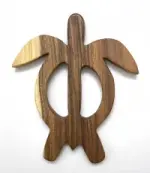 Hanging Art: Petroglyph Sea Turtle - 10.5" Model 1 - Product Image
