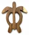 Hanging Art: Petroglyph Sea Turtle - 10.5" Model 4