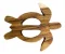Hanging Art: Petroglyph Sea Turtle - 10.5" Model 4