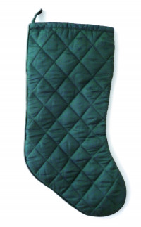 Hawaiian quilted christmas stockings