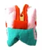 Dopp Kit: Sea Turtle in Orange, Pink, Green