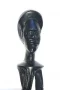 Fiji Vesi Wood Cannibal Fork with Mother-of-Pearl Inlay - 12" - Model 1 