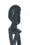 Fiji Vesi Wood Cannibal Fork with Mother-of-Pearl Inlay - 12" - Model 8