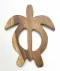 Hanging Art: Petroglyph Sea Turtle - 12.25" Model 3