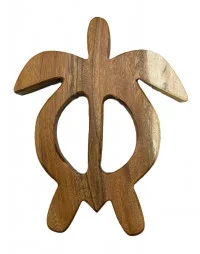 Hanging Art: Petroglyph Sea Turtle - 12.25" Model 4 - Product Image