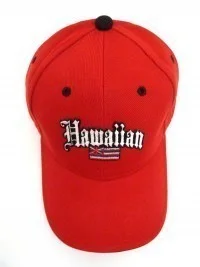 Hawaiian Flag Solid Print Hat