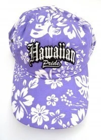 Hawaiian Pride Floral Print Hat