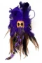 Hawaiian War Helmet With Beads