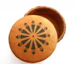 Jewelry Box: Round Tongan Design - Product Image