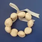 Kukui Nut: Anklet/Bracelet - Blonde Lei - Light - Product Image