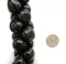 Kukui Nut: Black Triple Strand Lei