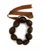 Kukui Nut: Brown Anklet/Bracelet 