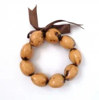 Kukui Nut: Light Tiger Anklet/Bracelet - Product Image