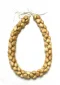 Kukui Nut: Rich Blond Triple Strand Lei