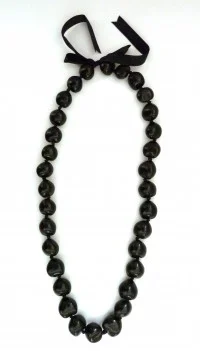 Kukui Nut: Black Lei - Product Image