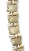 Lauhala: Box Lei with Cowrie Shells