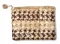 Lauhala Clutch Purse - Double Stripe 7"x5"