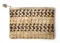 Lauhala Clutch Purse - Double Stripe 9"x6"