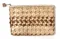 Lauhala Clutch Purse - Single Stripe 7"x5"