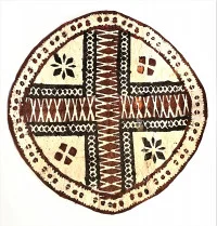 Mat: Fijian Round Design # 11 - Product Image