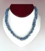 Necklace: Blue Puka Shell - Product Image