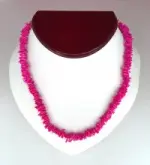 Necklace: Pink Puka Shell - Product Image