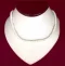Necklace: White Cut Shell