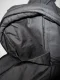 Quilted Backpack: Black with Pink Sea Turtle - Medium Size 