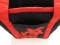 Quilted Purse: Black &amp; Red Sea Turtle