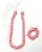 Shell: Popcorn Shell Choker Lei &amp; Bracelet - PINK