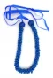Shell: Popcorn Shell Choker Lei &amp; Bracelet - Royal Blue