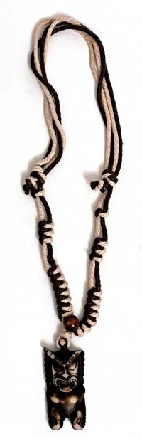 Tiki Necklace - Carved - Model 1 - Product Image