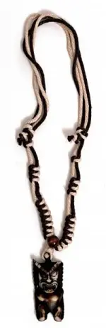Tiki Necklace - Carved - Model 1 - Product Image
