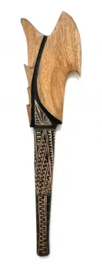 Via Via Gata - Fijian Authentic - 15" Two Color Model 3 - Product Image
