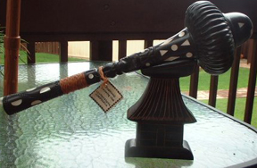 Pacific Island Wooden War Weapon Replicas